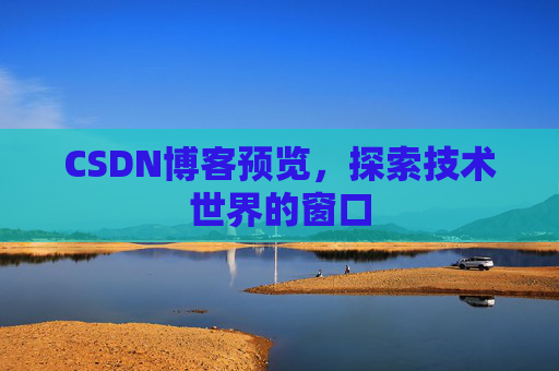 CSDN博客预览，探索技术世界的窗口